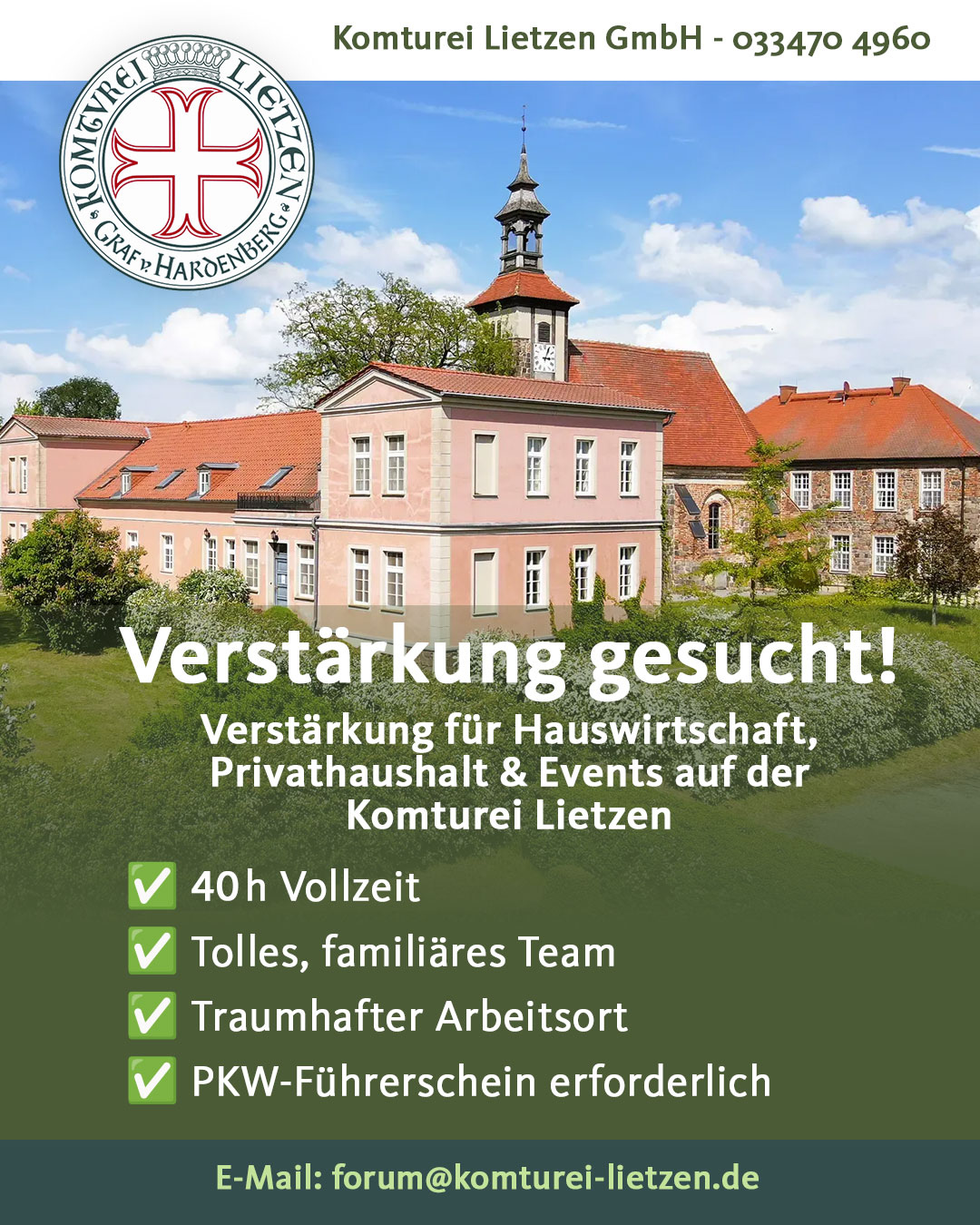 Stellenanzeige