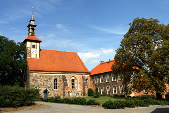 Komturei Lietzen - Kirche und Herrenhaus